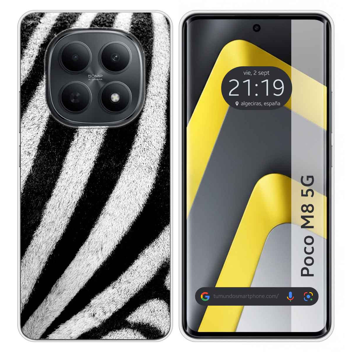 Funda Silicona para Xiaomi Poco M8 5G diseño Animal 02 Dibujos