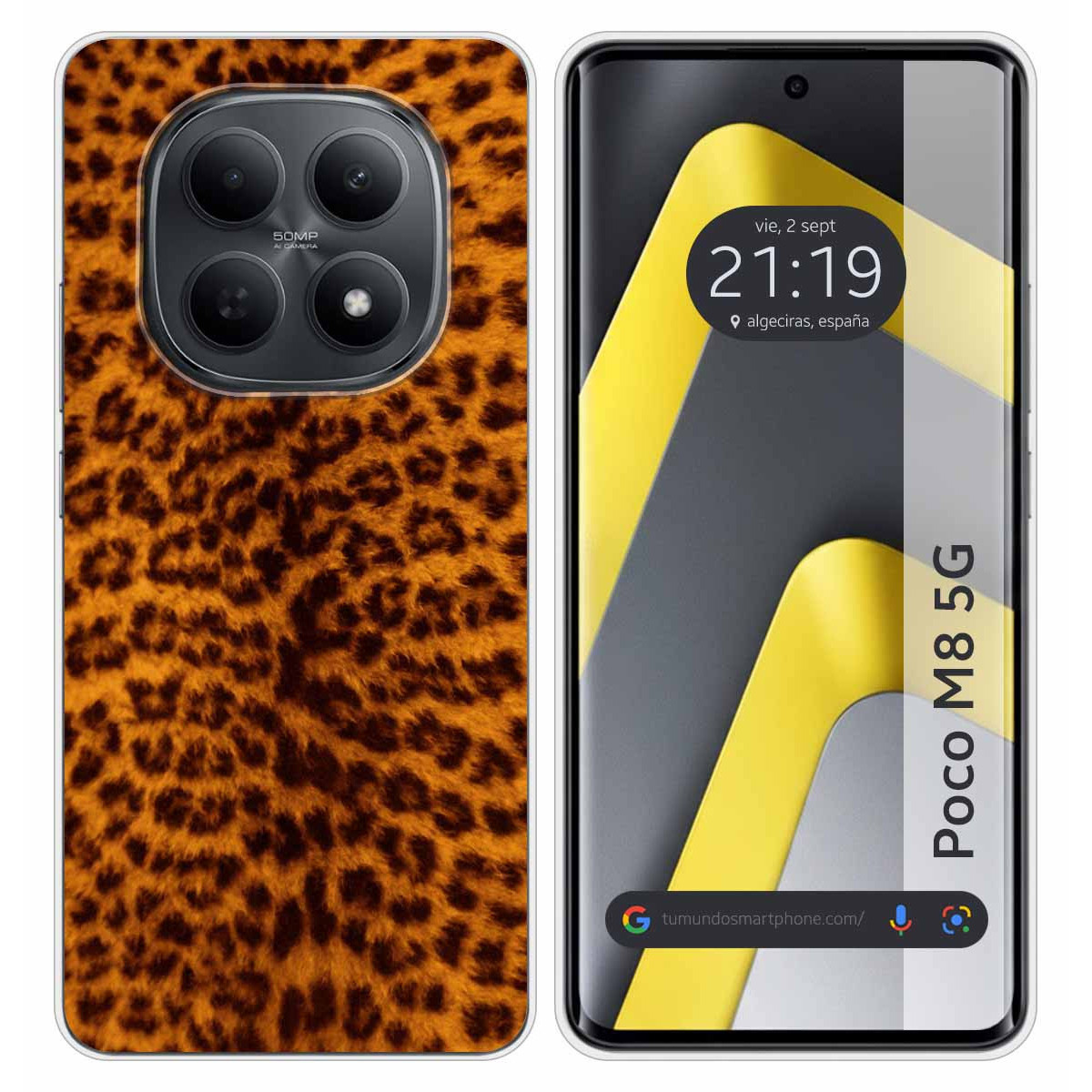 Funda Silicona para Xiaomi Poco M8 5G diseño Animal 03 Dibujos