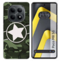 Funda Silicona para Xiaomi Poco M8 5G diseño Camuflaje 01 Dibujos