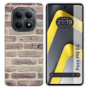 Funda Silicona para Xiaomi Poco M8 5G diseño Ladrillo 01 Dibujos