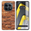 Funda Silicona para Xiaomi Poco M8 5G diseño Ladrillo 04 Dibujos