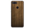 Funda Gel Tpu para Xiaomi Mi 8 Lite Diseño Madera Dibujos