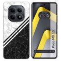 Funda Silicona para Xiaomi Poco M8 5G diseño Mármol 01 Dibujos