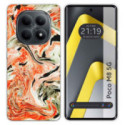 Funda Silicona para Xiaomi Poco M8 5G diseño Mármol 12 Dibujos