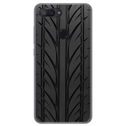 Funda Gel Tpu para Xiaomi Mi 8 Lite Diseño Neumatico Dibujos
