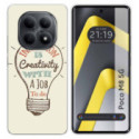 Funda Silicona para Xiaomi Poco M8 5G diseño Creativity Dibujos