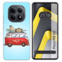 Funda Silicona para Xiaomi Poco M8 5G diseño Furgoneta Dibujos