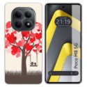 Funda Silicona para Xiaomi Poco M8 5G diseño Pajaritos Dibujos