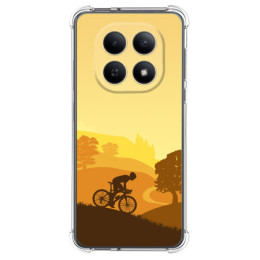Funda Silicona Antigolpes para Xiaomi Poco M8 5G diseño Ciclista Dibujos