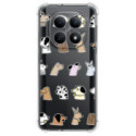 Funda Silicona Antigolpes para Xiaomi Poco M8 5G diseño Perros Dibujos