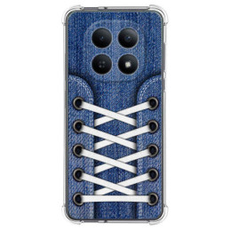 Funda Silicona Antigolpes para Xiaomi Poco M8 5G diseño Zapatillas 01 Dibujos