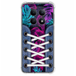 Funda Silicona Antigolpes para Xiaomi Poco M8 5G diseño Zapatillas 07 Dibujos