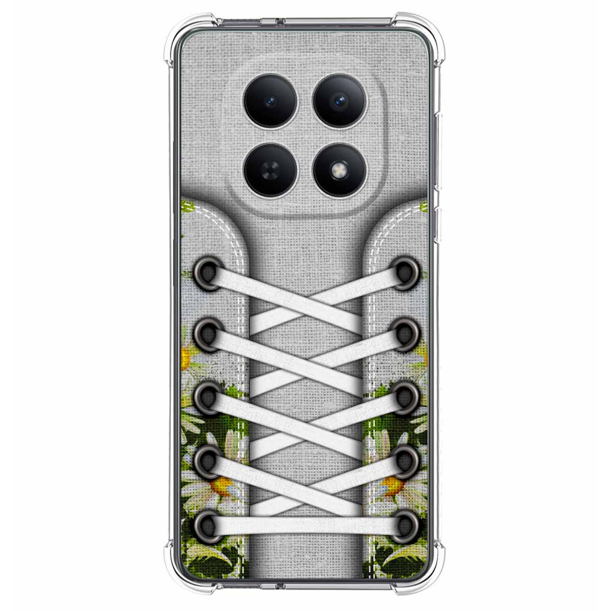 Funda Silicona Antigolpes para Xiaomi Poco M8 5G diseño Zapatillas 08 Dibujos