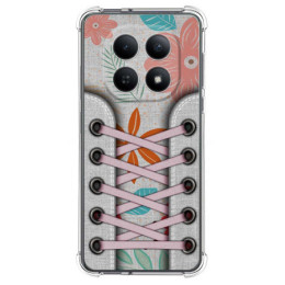 Funda Silicona Antigolpes para Xiaomi Poco M8 5G diseño Zapatillas 09 Dibujos