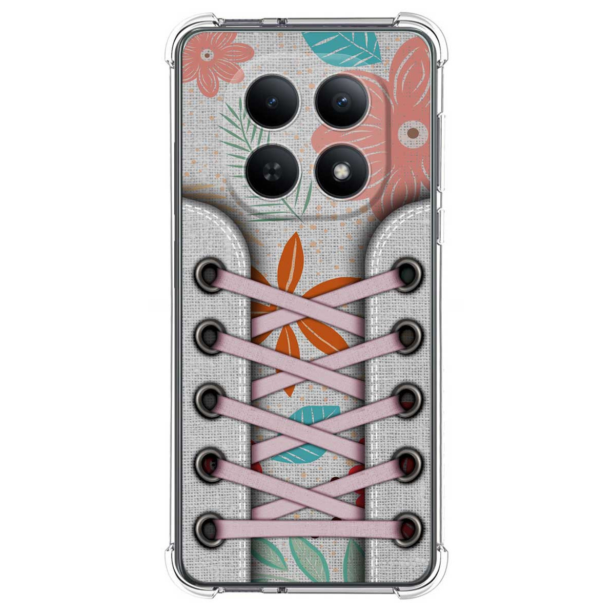 Funda Silicona Antigolpes para Xiaomi Poco M8 5G diseño Zapatillas 09 Dibujos