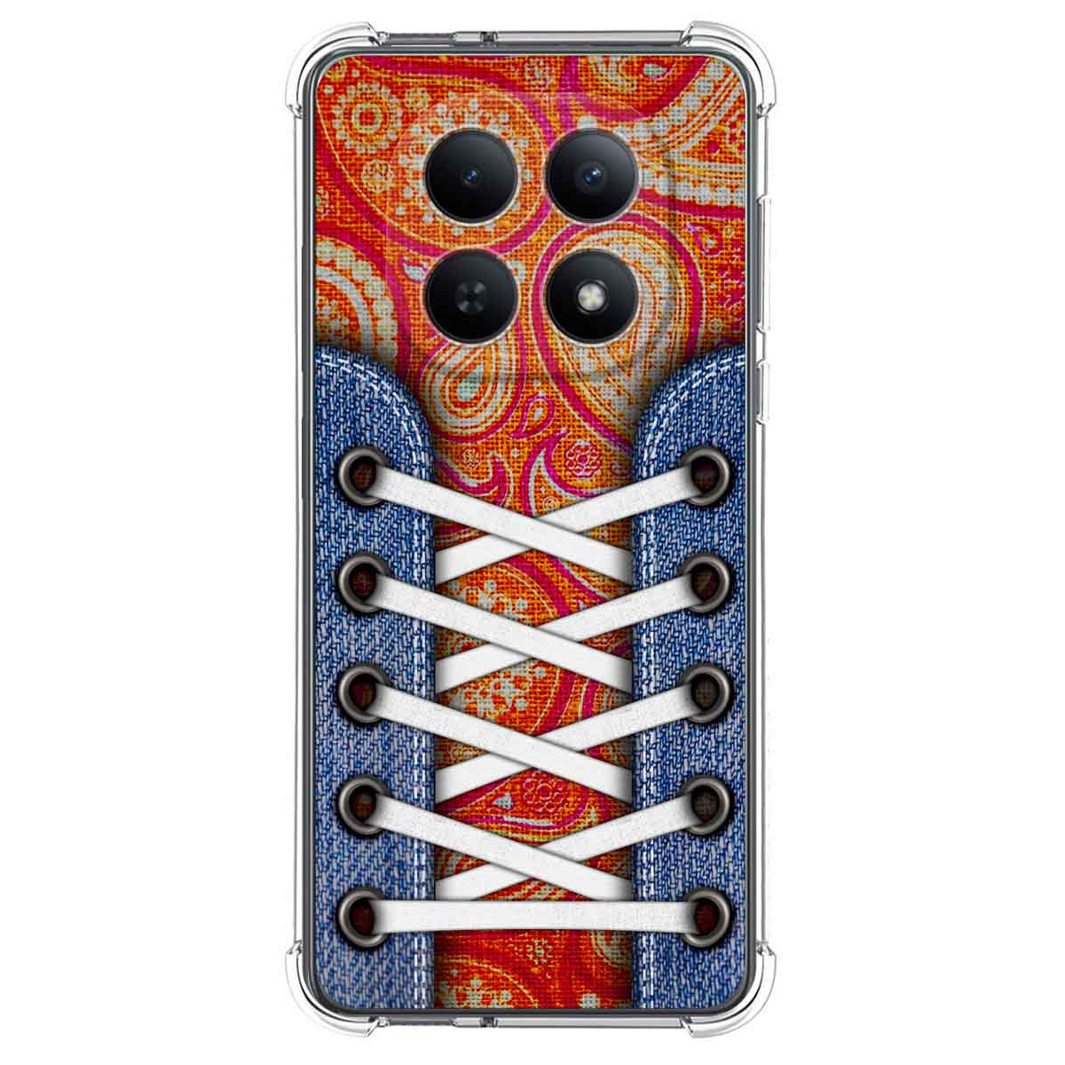 Funda Silicona Antigolpes para Xiaomi Poco M8 5G diseño Zapatillas 10 Dibujos