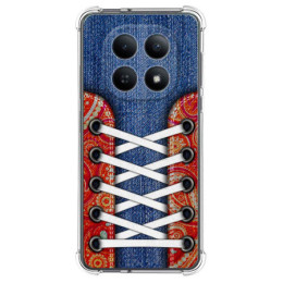 Funda Silicona Antigolpes para Xiaomi Poco M8 5G diseño Zapatillas 11 Dibujos