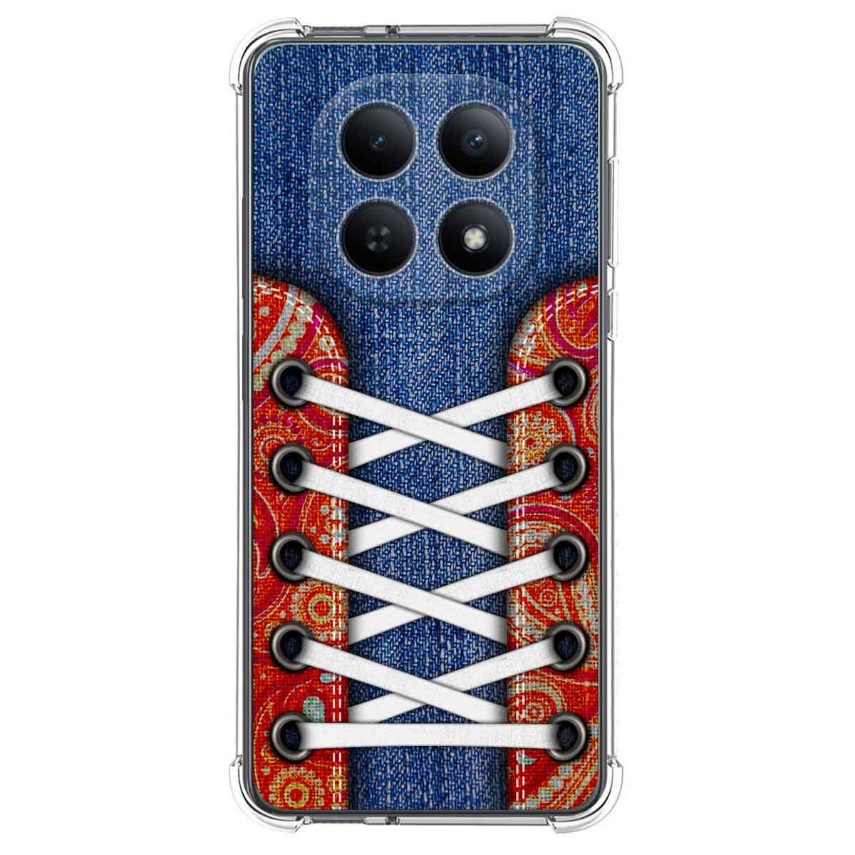 Funda Silicona Antigolpes para Xiaomi Poco M8 5G diseño Zapatillas 11 Dibujos