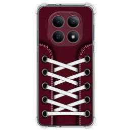 Funda Silicona Antigolpes para Xiaomi Poco M8 5G diseño Zapatillas 17 Dibujos