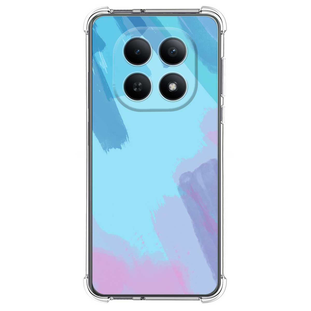 Funda Silicona Antigolpes para Xiaomi Poco M8 5G diseño Acuarela 10 Dibujos