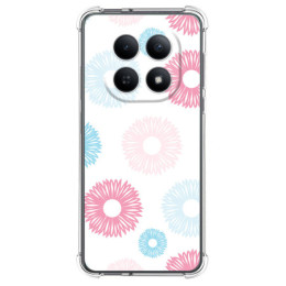 Funda Silicona Antigolpes para Xiaomi Poco M8 5G diseño Flores 06 Dibujos