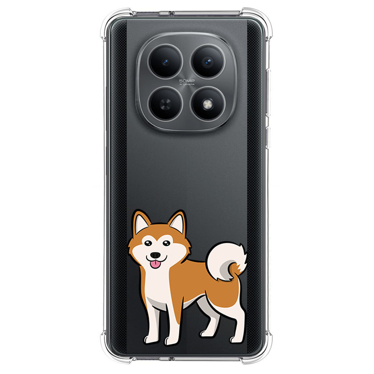 Funda Silicona Antigolpes para Xiaomi Poco M8 5G diseño Perros 02 Dibujos