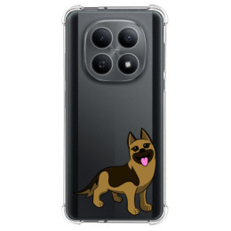 Funda Silicona Antigolpes para Xiaomi Poco M8 5G diseño Perros 03 Dibujos