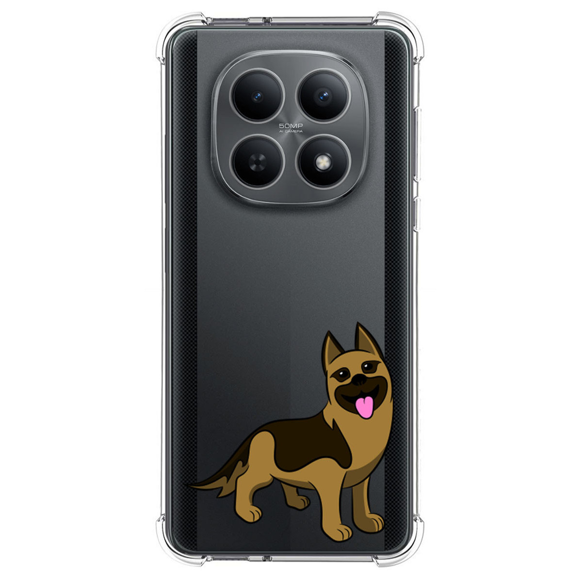 Funda Silicona Antigolpes para Xiaomi Poco M8 5G diseño Perros 03 Dibujos