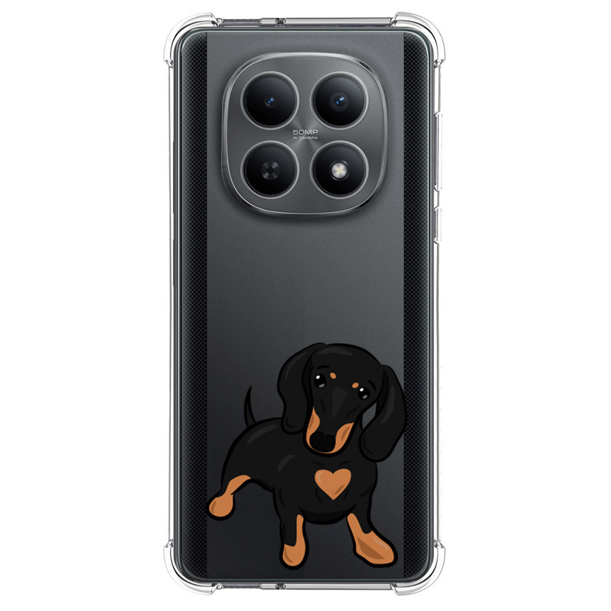 Funda Silicona Antigolpes para Xiaomi Poco M8 5G diseño Perros 04 Dibujos