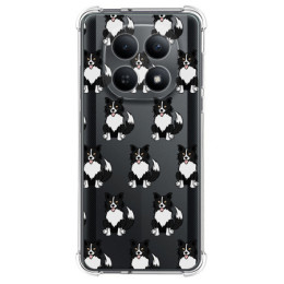 Funda Silicona Antigolpes para Xiaomi Poco M8 5G diseño Perros 07 Dibujos