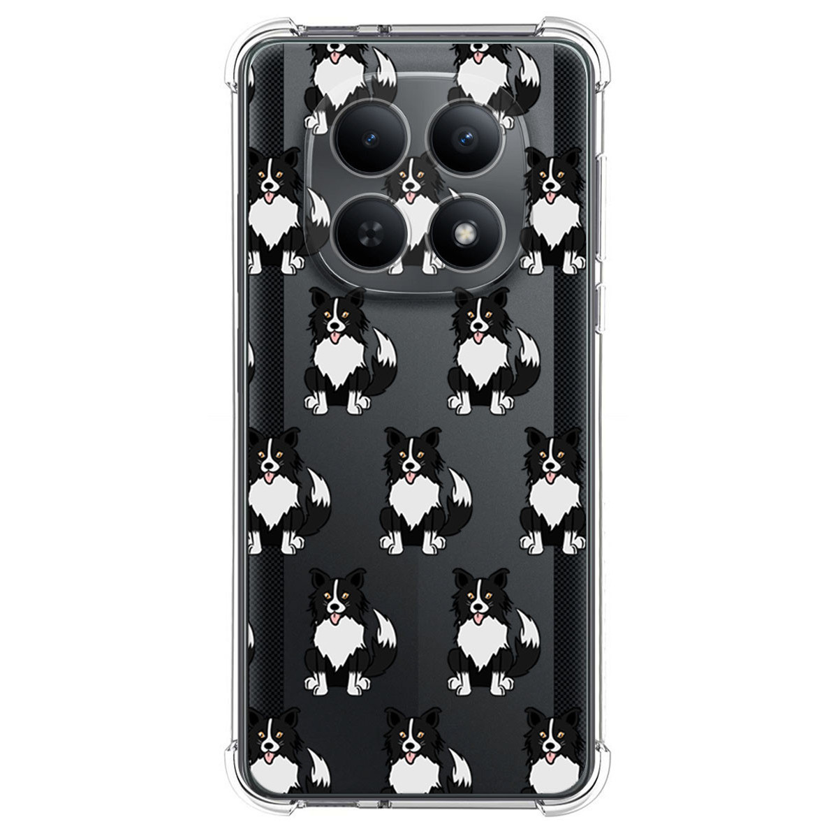 Funda Silicona Antigolpes para Xiaomi Poco M8 5G diseño Perros 07 Dibujos