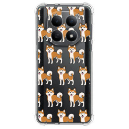 Funda Silicona Antigolpes para Xiaomi Poco M8 5G diseño Perros 08 Dibujos