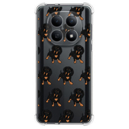 Funda Silicona Antigolpes para Xiaomi Poco M8 5G diseño Perros 10 Dibujos