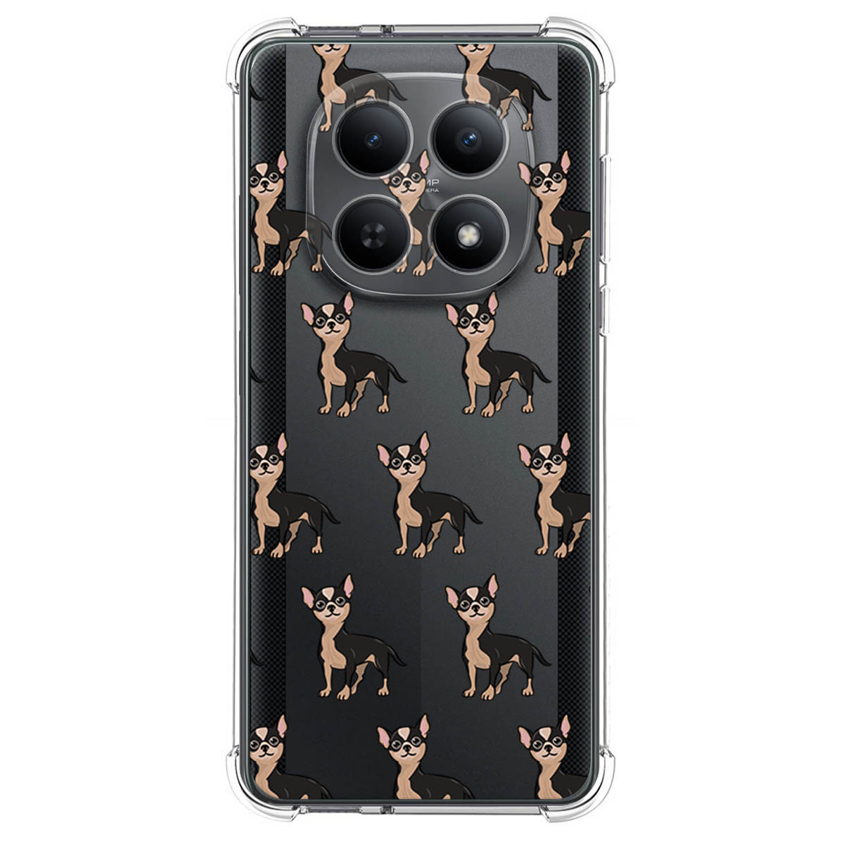 Funda Silicona Antigolpes para Xiaomi Poco M8 5G diseño Perros 11 Dibujos