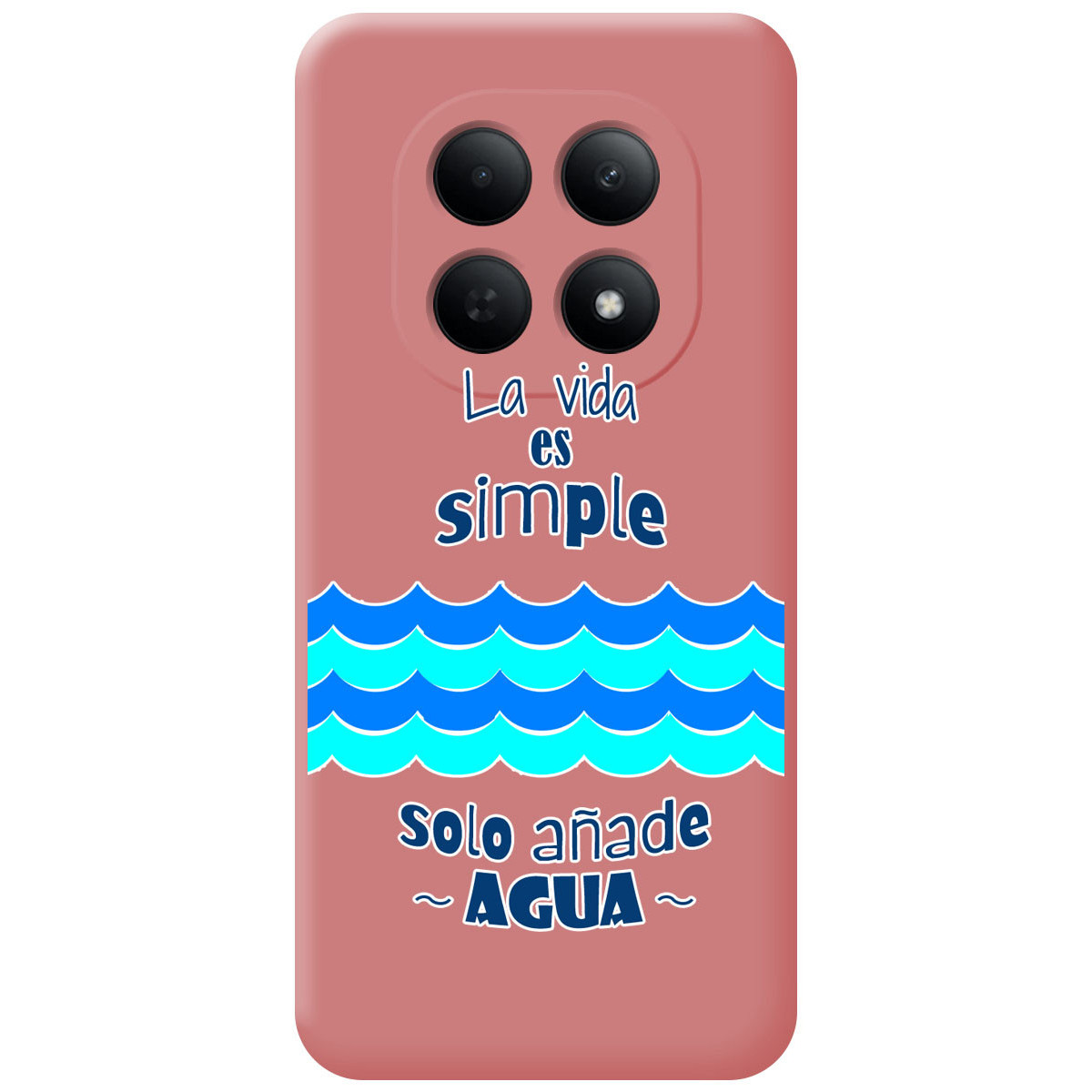 Funda Silicona Líquida Rosa para Xiaomi Poco M8 5G diseño Agua Dibujos