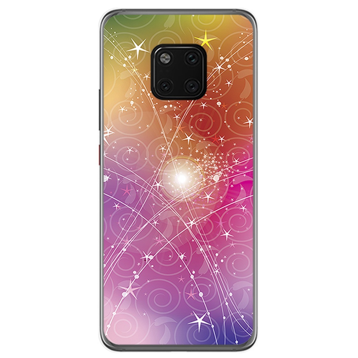 Funda Gel Tpu para Huawei Mate 20 Pro Diseño Abstracto Dibujos