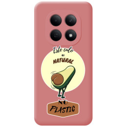 Funda Silicona Líquida Rosa para Xiaomi Poco M8 5G diseño Culo Natural Dibujos