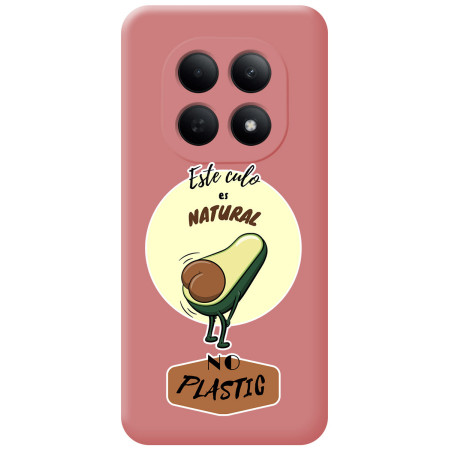 Funda Silicona Líquida Rosa para Xiaomi Poco M8 5G diseño Culo Natural Dibujos