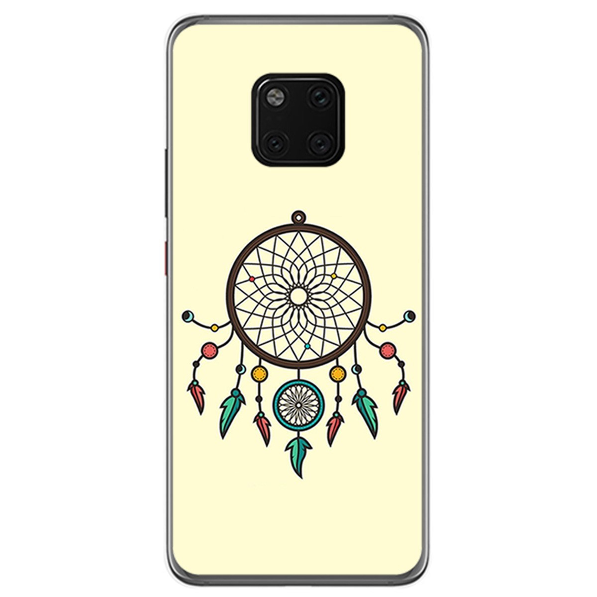 Funda Gel Tpu para Huawei Mate 20 Pro Diseño Atrapasueños Dibujos