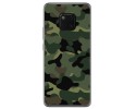 Funda Gel Tpu para Huawei Mate 20 Pro Diseño Camuflaje Dibujos