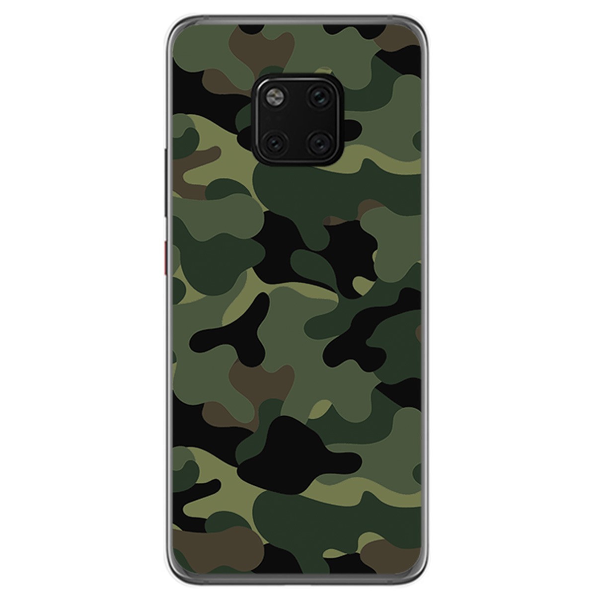 Funda Gel Tpu para Huawei Mate 20 Pro Diseño Camuflaje Dibujos