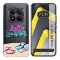 Funda Silicona Transparente para Xiaomi Poco M8 Pro 5G diseño Summer Dibujos