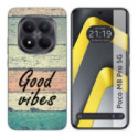 Funda Silicona para Xiaomi Poco M8 Pro 5G diseño Madera 01 Dibujos
