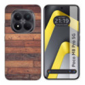 Funda Silicona para Xiaomi Poco M8 Pro 5G diseño Madera 03 Dibujos