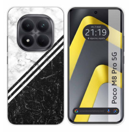 Funda Silicona para Xiaomi Poco M8 Pro 5G diseño Mármol 01 Dibujos