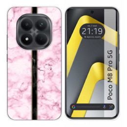 Funda Silicona para Xiaomi Poco M8 Pro 5G diseño Mármol 04 Dibujos