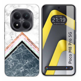 Funda Silicona para Xiaomi Poco M8 Pro 5G diseño Mármol 05 Dibujos