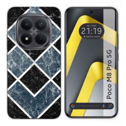 Funda Silicona para Xiaomi Poco M8 Pro 5G diseño Mármol 06 Dibujos