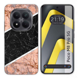 Funda Silicona para Xiaomi Poco M8 Pro 5G diseño Mármol 07 Dibujos