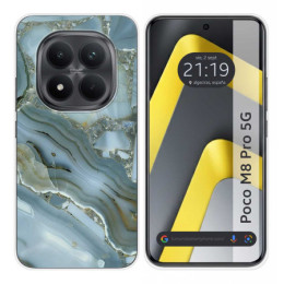 Funda Silicona para Xiaomi Poco M8 Pro 5G diseño Mármol 09 Dibujos